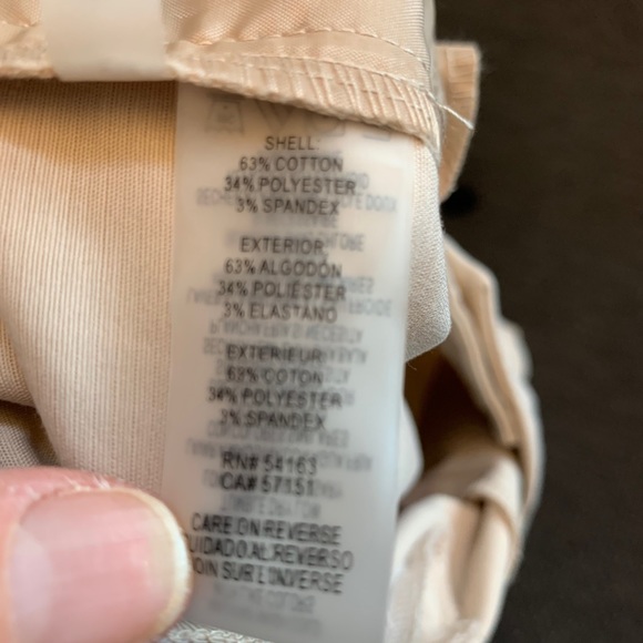 Calvin Klein Ankle Length Slim Fit Pant with Zippered Pockets NWOT - Picture 6 of 7